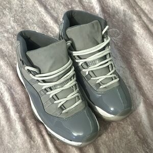 Gray High-Top Sneakers